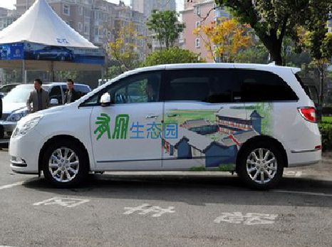 登封户外车贴喷绘如何保持效果?